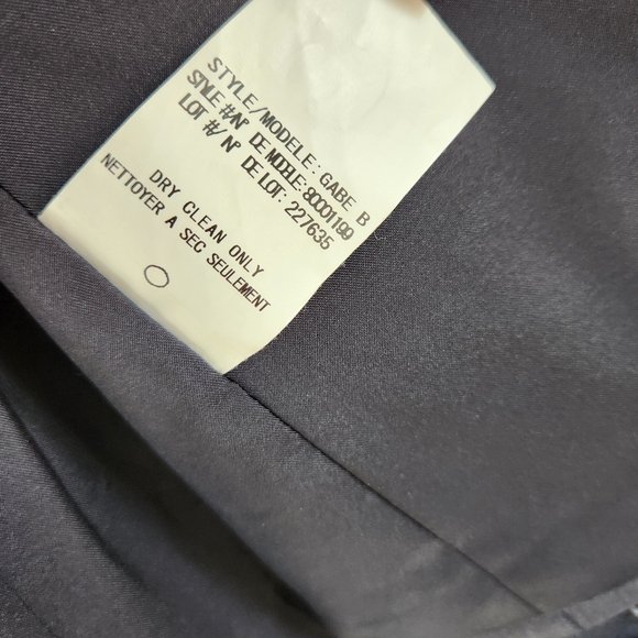 Theory Dark Gray Gabe B Blazer - Picture 4 of 7